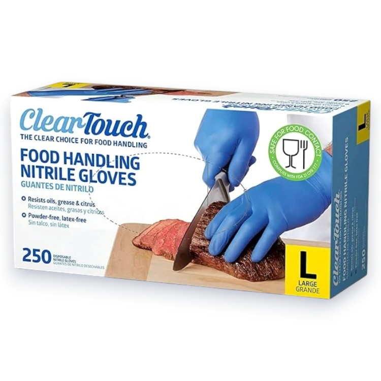 Warehouse in Atlanta C Store - CLEAR TOUCH HOUSEHOLD GLOVES NITRILE 250CTBX LARGE17472539008392025 05 14 20 18 19tXCIi 