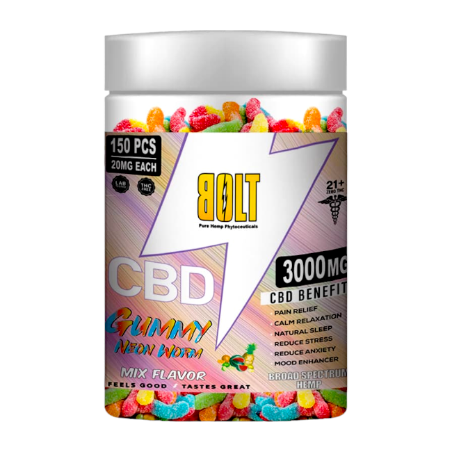 Bolt CBD Gummies 3000mg 101Distributorsga