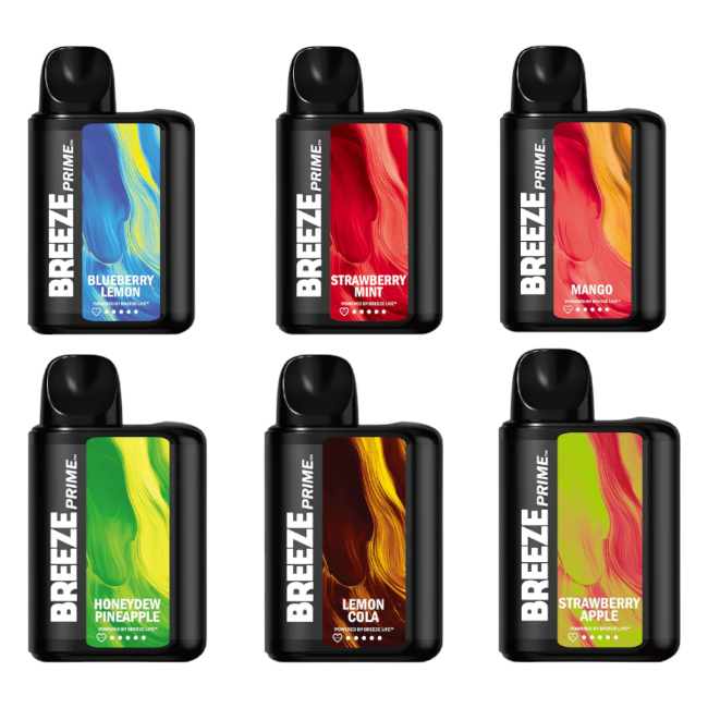 Breeze Prime 6000 Disposable Vape 101Distributorsga