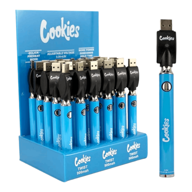 COOKIES BATTERY DISPLAY BLUE 30 CT - BAT- 0004 product image