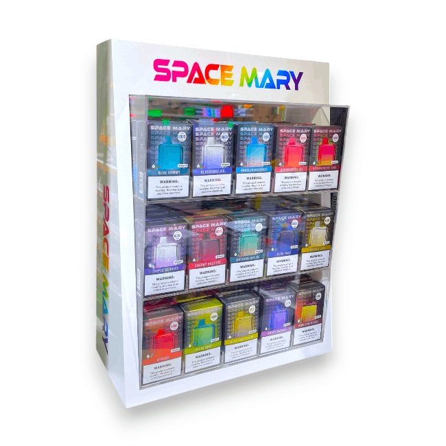 Warehouse in Atlanta C Store - Display Disposable Vape Space Mary 3shelf 75ct Assorted17369584379672025 01 15 16 27 185tcdh