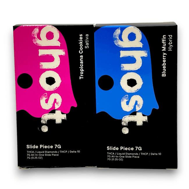 Ghost Slide Piece Disposable 7G THCA + Liquid Diamonds
