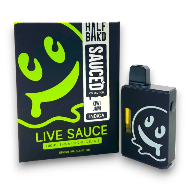 elf bar vape uk Half Bak'd x Sauce'd THCA Disposable Vape | 4g main image 0