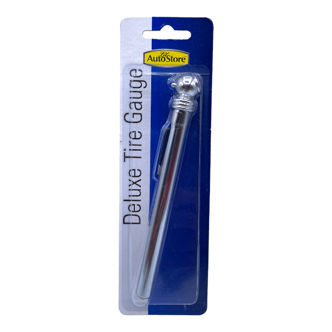 LITTLE DRUG AUTOMOTIVE TIRE GAUGE 1CT DELUXE METAL