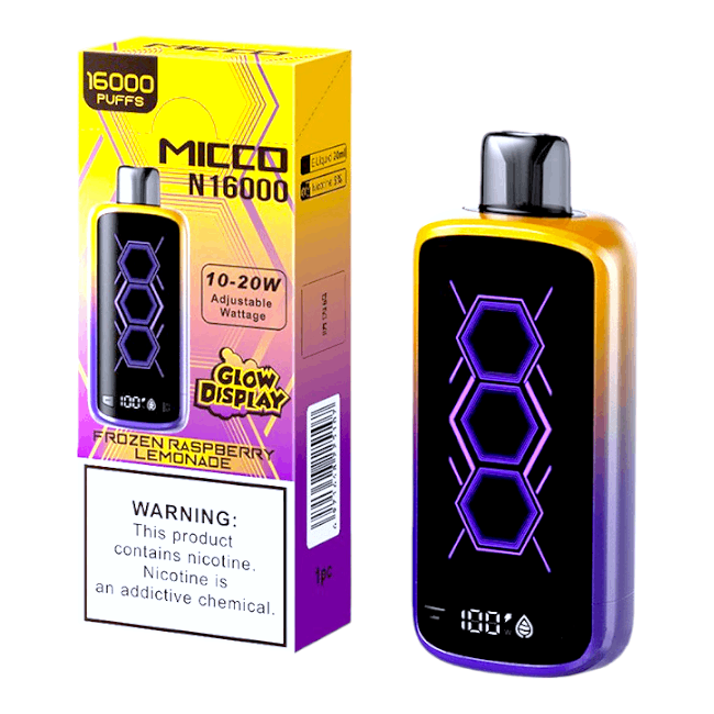 Micco N16000 Glow Display Disposable 101Distributorsga