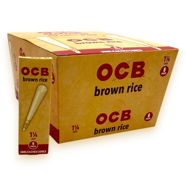Warehouse in Atlanta C Store - Ocb Smoking Acc Cone 1 1 4 Size 6ct Pk 32pk Bx Unbleached Brown Rice17327281874312024 11 27 17 23 07T6hTU