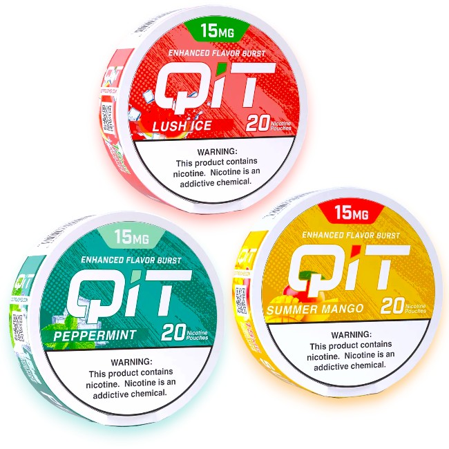 QIT Pouches Snuff 15mg |101Distributorsga