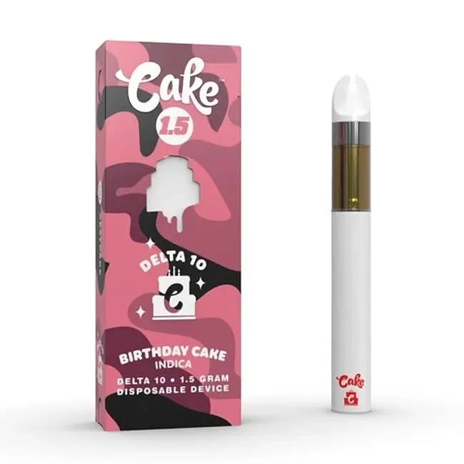 Cake | Delta 10 Disposable | 1.5 Gram | 5 Count Display  product image