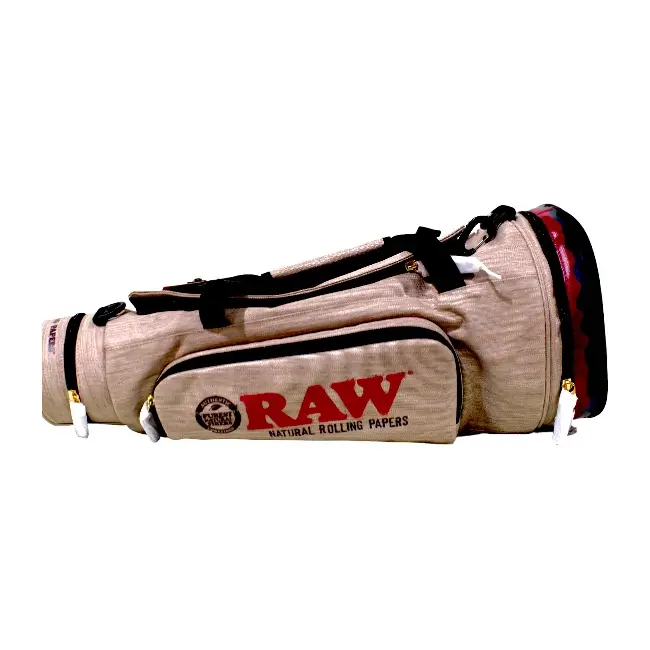 RAW Burlap Backpack / Duffel Bag - 40L Travel Bag With Laptop Compartment