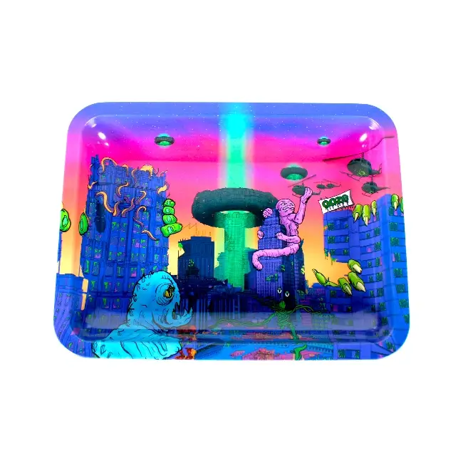 OOZE ROLLING TRAY | METAL - AFTER HOURS -MEDIUM product image
