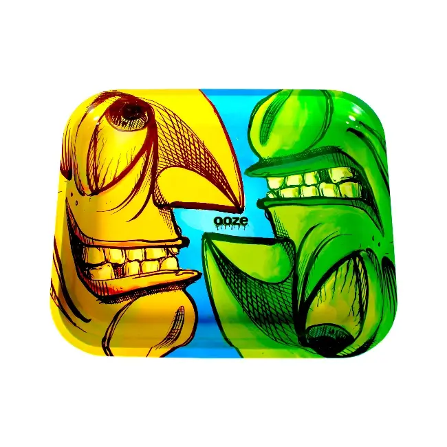 OOZE ROLLING TRAY | METAL - FACE OFF -LARGE product image