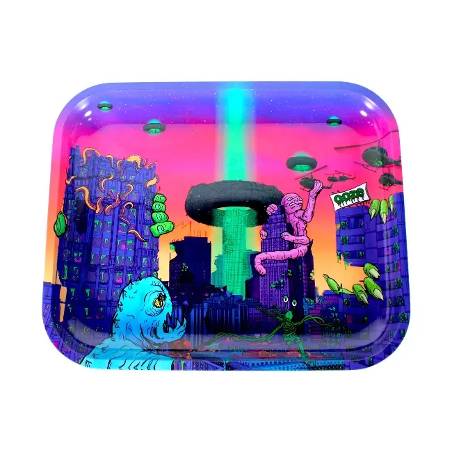OOZE ROLLING TRAY | METAL - AFTER HOURS -LARGE product image