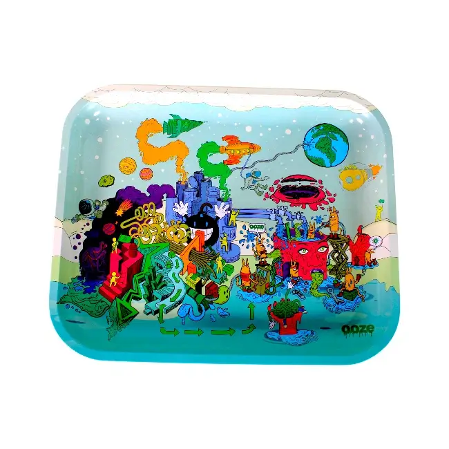 OOZE ROLLING TRAY | METAL - IMAGINARIUM -LARGE product image
