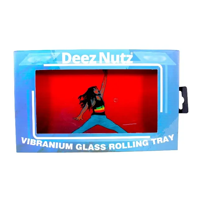 DEEZ NUTZ SHATTER PROOF GLASS TRAY ASSORTED | GL TRAY | 0001 product image