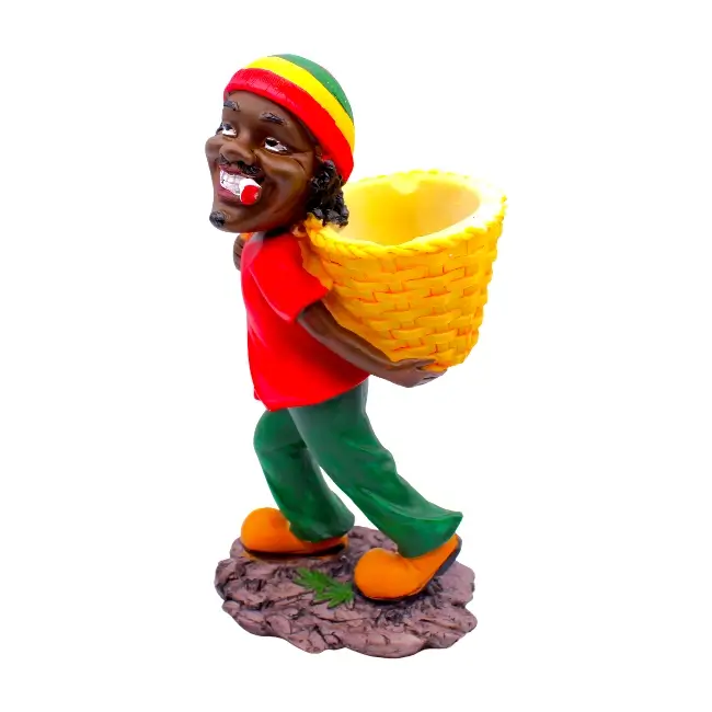 NBC | SMOKING ACC | ASHTRAY | JAMAICAN POLY RESIN | 1 CT | MEDIUM | LT195 product image
