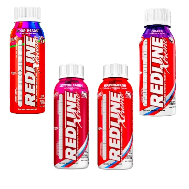 REDLINE BEVERAGE ENERGY DRINK PLASTIC BOTTLE 8OZ/CT 24CT/CS