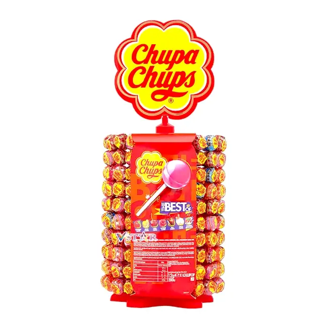 Chupa Chups Lollipop Grocery Candy 200ct Dp