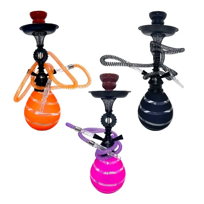 HOOKAH | TANYA - 2 HOSE - HEART - W/TRAVELING CASE - ASSORTED COLORS | '6983838389025 product image