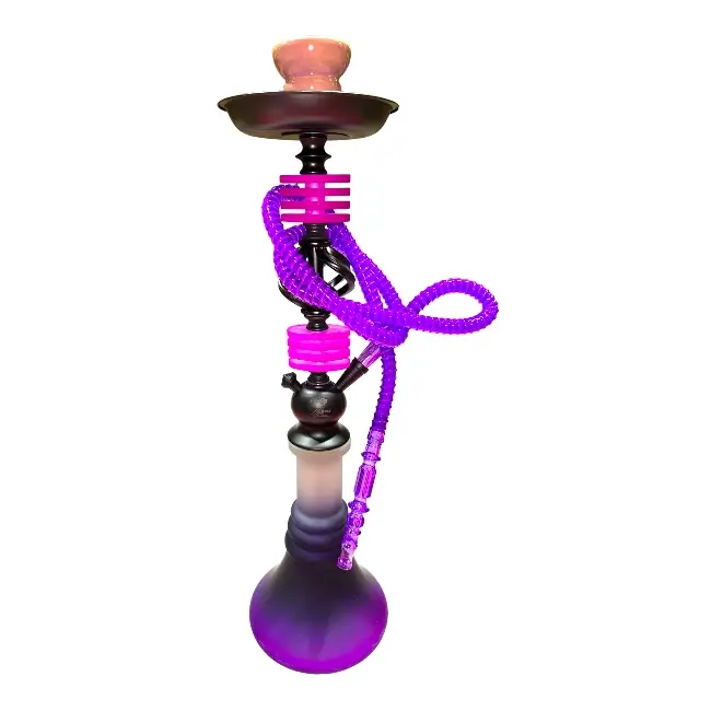 HOOKAH | ZEBRA SMOKE - 2 HOSE - RIMON - PURPLE | GA007363 product image