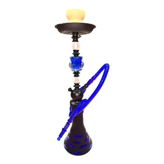HOOKAH | ZEBRA SMOKE - 2 HOSE - CHARLIE - BLUE | GA007324 product image