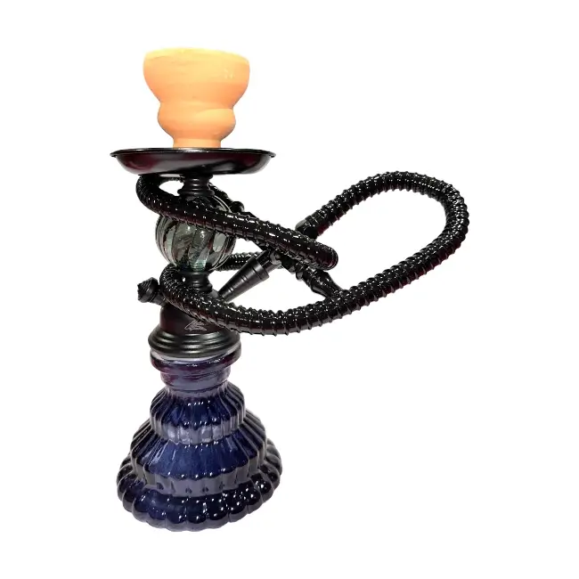 HOOKAH | ZEBRA SMOKE - 1 HOSE - JAY - BLACK | GA007349 product image