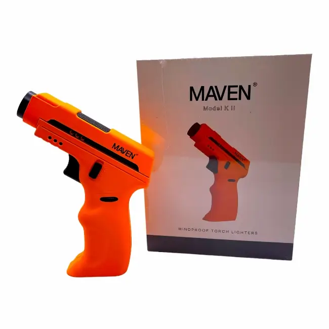 MAVEN | SMOKING ACC | TORCH LIGHTER | 1 CT | K2 | ORANGE product image