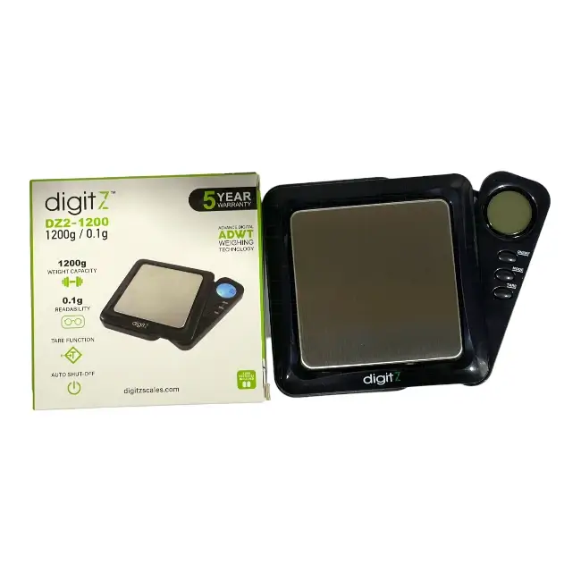 DIGITZ | DZ2-1200 Digit 1200 * 0.1 G Digital Pocket Scale product image