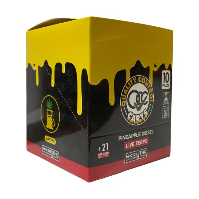 Quality Control Carts Delta 8 Live Resin 2.0gm