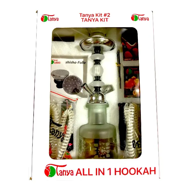 Tanya Hookah Kit 2 17" All in 1 101Distributorsga