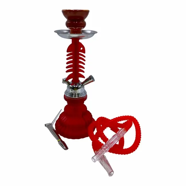 BADSHAH | HOOKAH KIT | BLAZE | 1 HOSE | 1 CT | RED product image