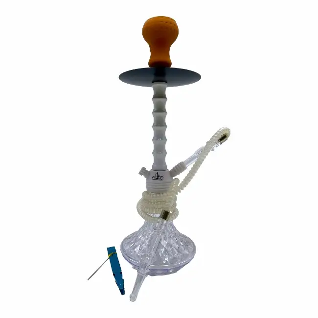BADSHAH | HOOKAH KIT | RISING | 1 HOSE | 1 CT | WHITE product image