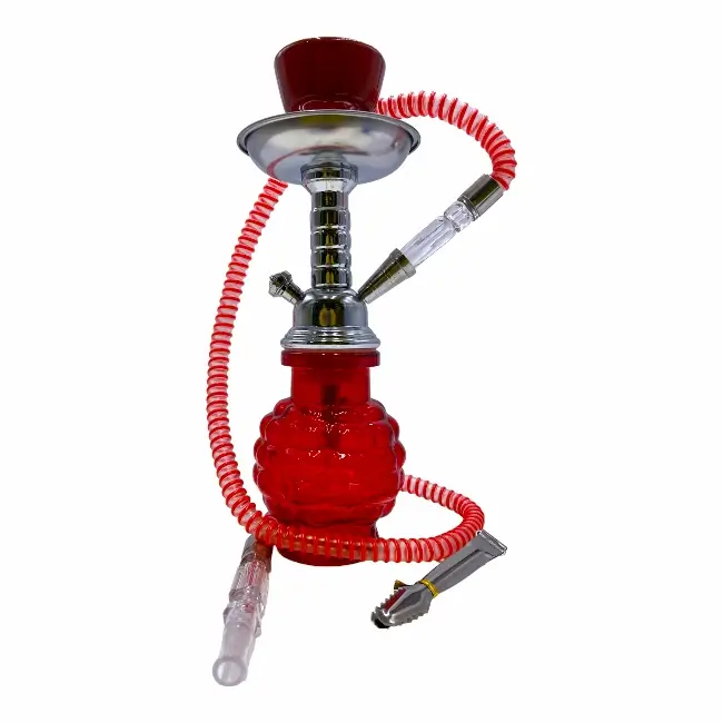 BADSHAH | HOOKAH KIT | GRAPE | 1 HOSE | 1 CT | RED product image