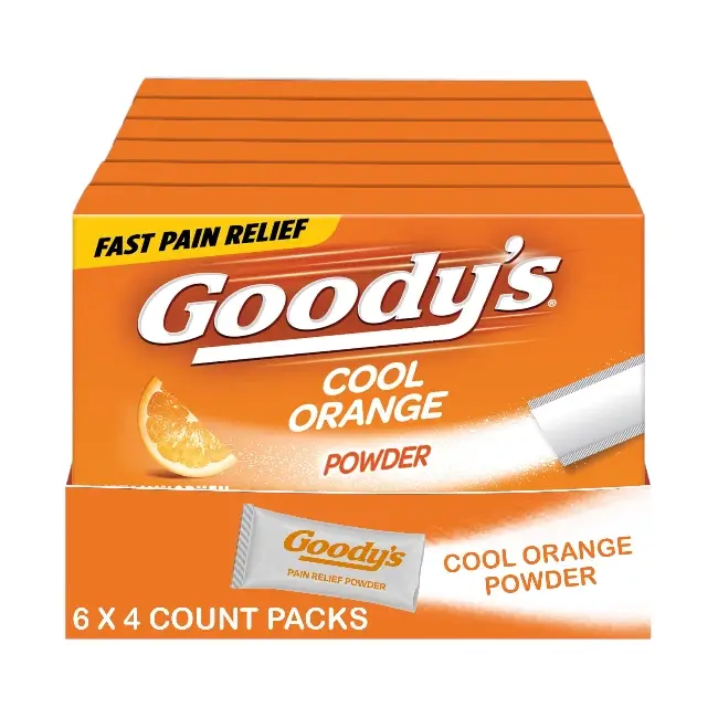GOODY'S MEDICINE POWDER 890MG/CT 4CT/PK 6PK/BX