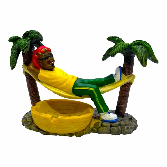 NBC | SMOKING ACC | ASHTRAY | JAMAICAN POLY RESIN | 1 CT | MEDIUM | LT175 product image
