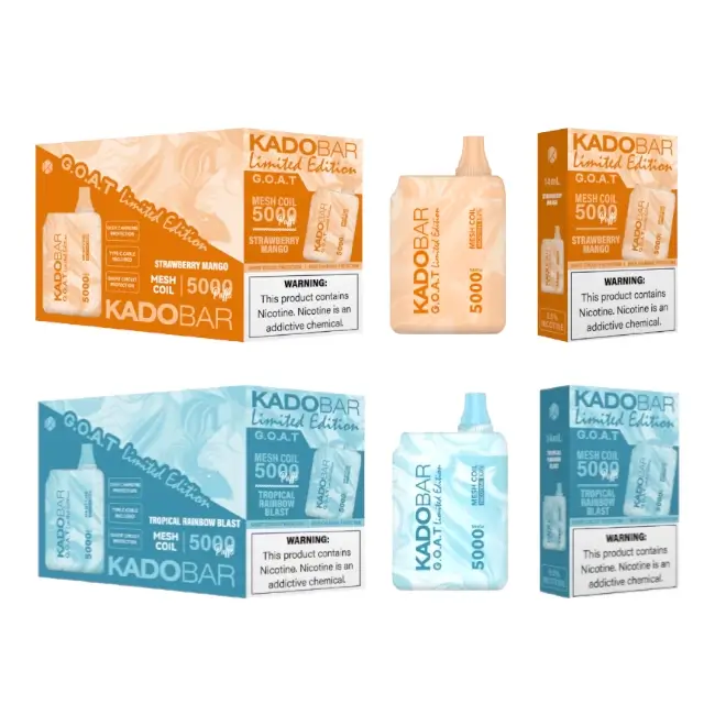 KADO BAR | GOAT LIMITED EDITION | 5000 PUFFS | 5 CT product image