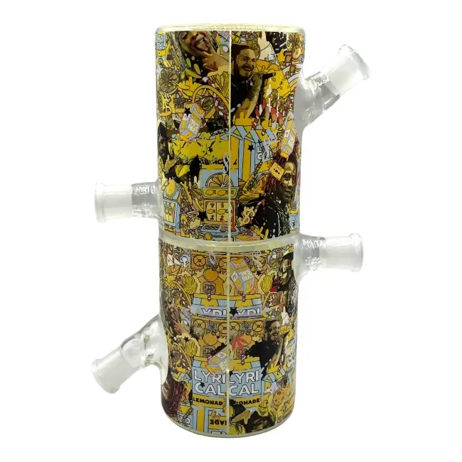 DABTIZED | GLASS PIPE | WATERPIPE | 10" | GRAVITY PIECE | 1 CT | LYRIC CULTURE product image