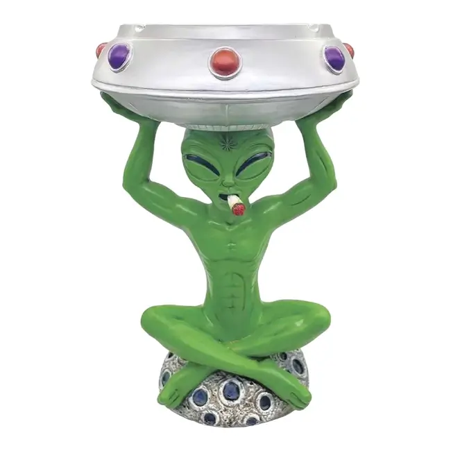 FUJIMA | SMOKING ACC | ASHTRAY | 18 " | JUMBO | ALIEN UFO | LTJ11 product image