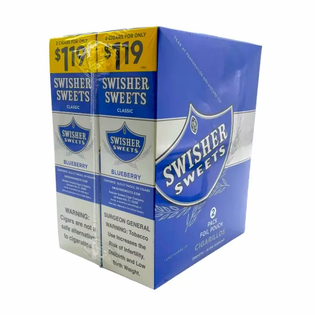SWISHER SWEETS TOB LGC SP 2/1.19 2CT/PK 15PK/BX 2BX/MB