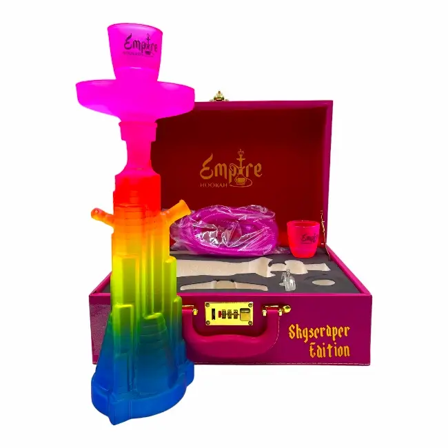 EMPIRE HOOKAH | HOOKAH KIT | 16.5" | VANITY CASE | 1 HOSE | 1 CT | SKYSCRAPPER EDITION product image