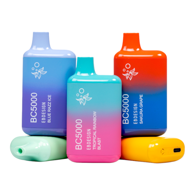 EB | 5000 Puffs | 5% Nicotine | 10 Count Display product image