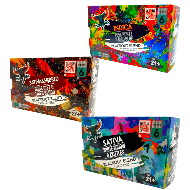 FLYING BULL | 5 GM | TWIN PODS | DUAL FLAVORS | 6 CT product image